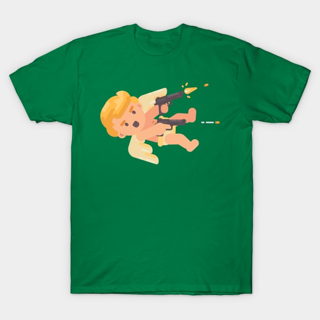 Cupid in Action T-Shirt by IvanDubovik